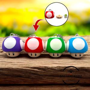 Mario Mushroom Clickers – Keychain