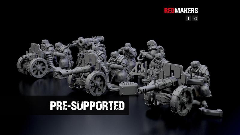Ice Warriors – Heavy Support Squad of the Imperial Force