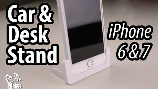 Car and Desk Stand for iPhone 6 & 7 (Portrait)