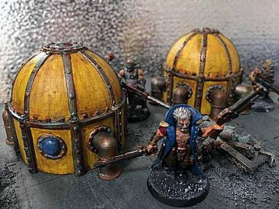 Industrial dome for wargaming Part #1