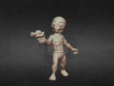 Graylien Abductor (28mm/Heroic scale and 15mm scale)