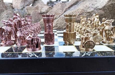 Dragon Chess Set-Medieval Dragon Chess Set