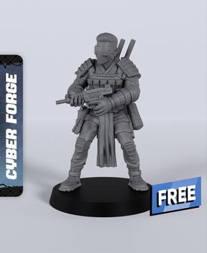 Yakuza Ranged Goon A – With Free Cyberpunk  – Sci-Fi Gift Ideas for RPG and Wargamers