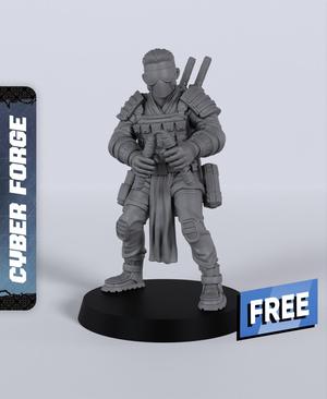 Yakuza Melee Goon A – With Free Cyberpunk  – Sci-Fi Gift Ideas for RPG and Wargamers