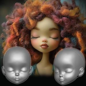 Angelina – Head 3DHead HeadArt Headspace CreativeHead