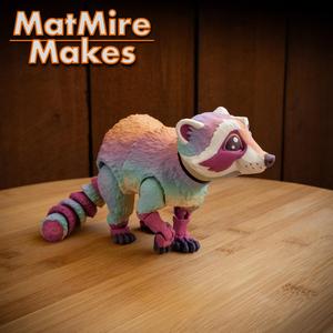 Raccoon – Articulated Figure