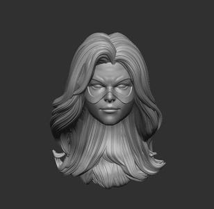Stargirl Headsculpt for Action Figures