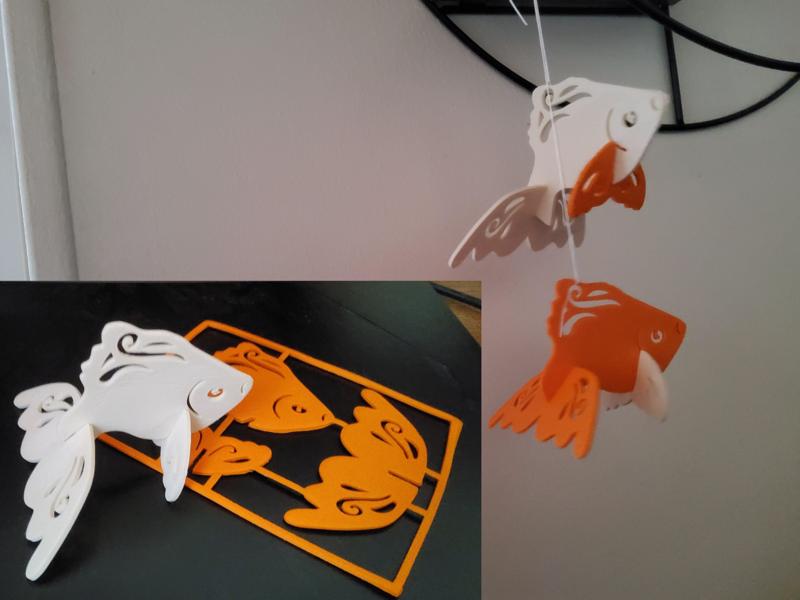 kit card Fish mobile