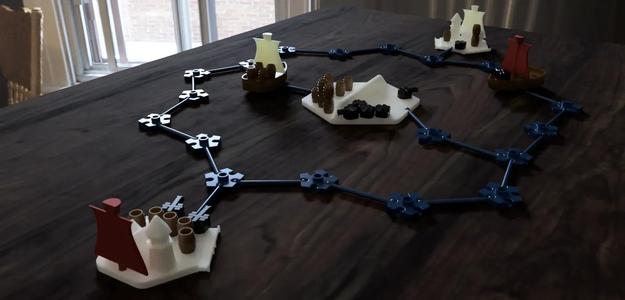 3D Pirate Bay Tabletop Game