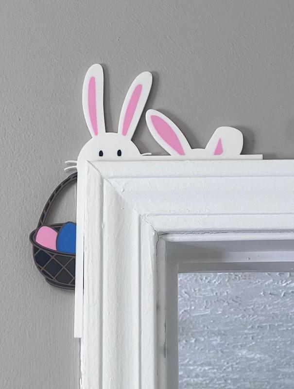 Easter Bunny Door Corner