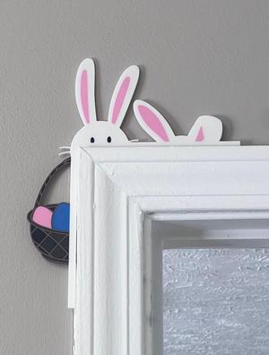 Easter Bunny Door Corner