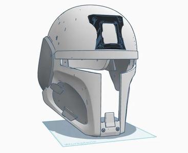 Tactical Mandalorian Helmet