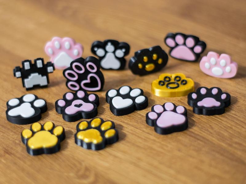 Cat Paw Fridge Magnet