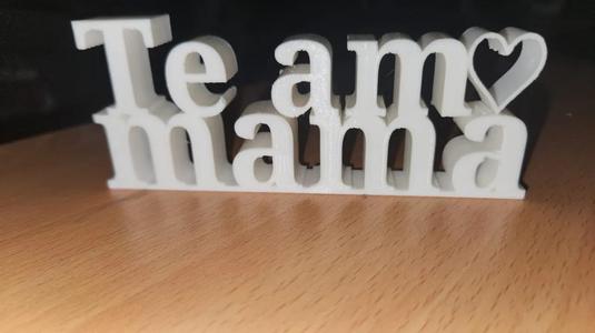 Te amo mama