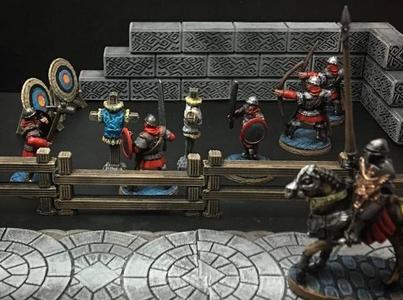 Delving Decor: Simple Fence (28mm/Heroic scale)