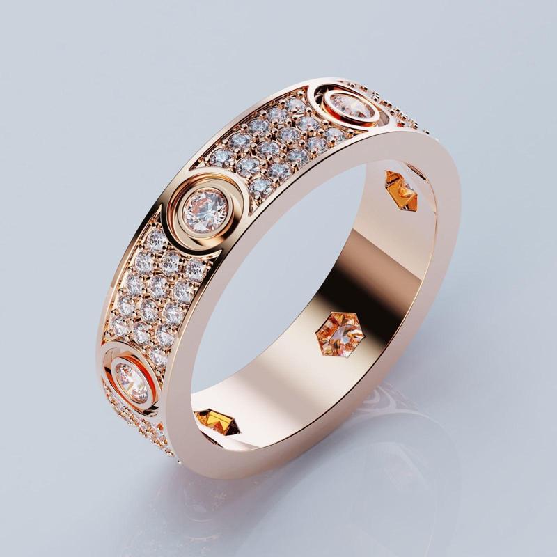 Wedding rings Love Collection All Sizes version 7