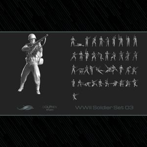 WWII Soldier Set 03
