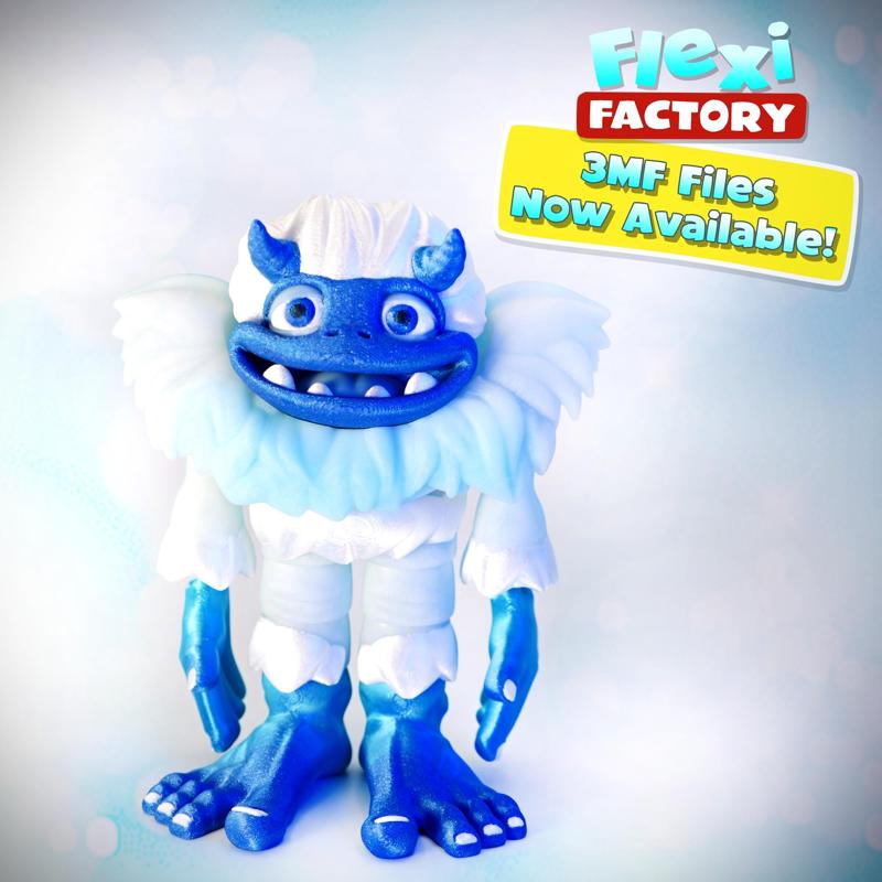 Public Release: Flexi Print-In-Place Yeti