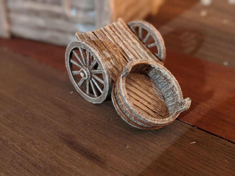 Two Wheel Flat Top Cart – D&D Scatter