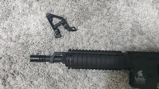 Airsoft M4 iron sight replacement
