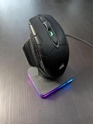 Corsair Dark Core Wireless Charging Stand with RGB lighting