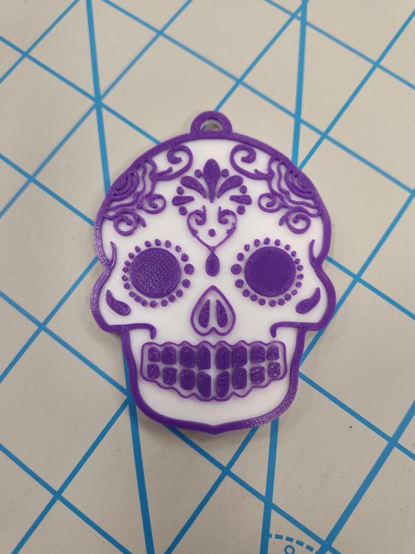 Skull Keychain V2
