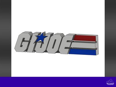 Gi Joe 3D logo