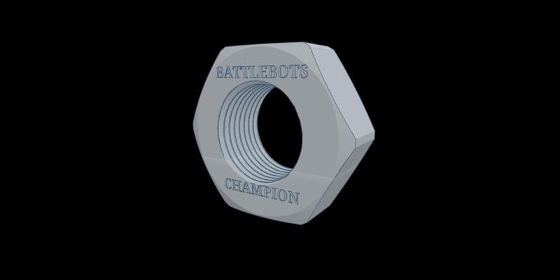 Battlebots Giant Nut