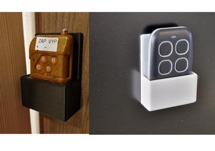 garage remote control holder