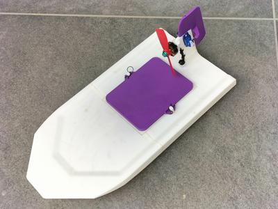 RC Airboat with V-Hull