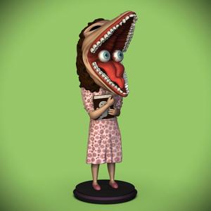 Barbara Maitland (Beetlejuice) -Little Big Head Series
