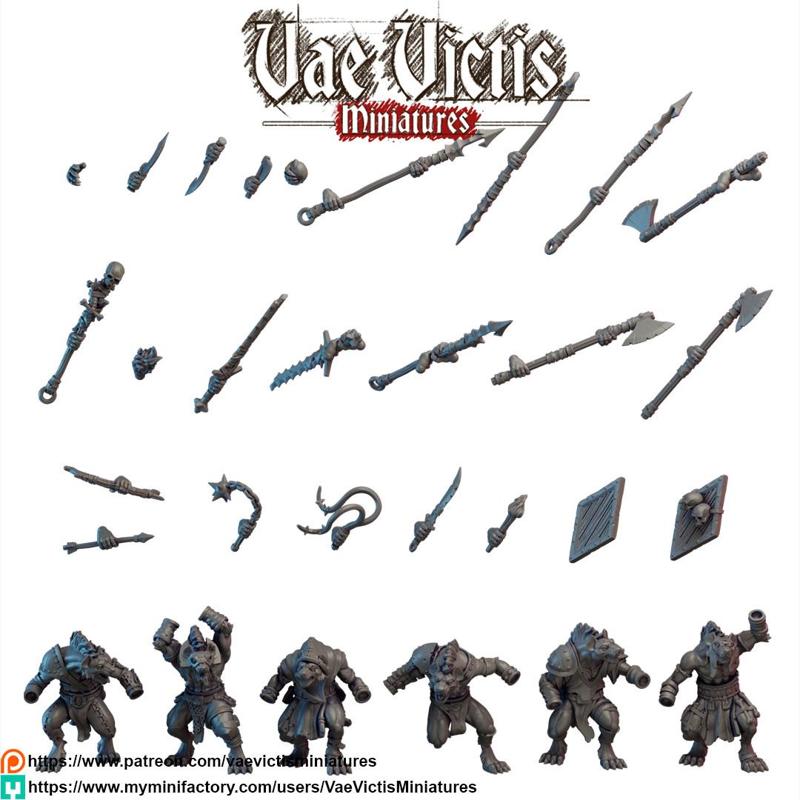 Modular Gnolls Pack [PRE-SUPPORTED]