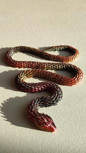 Ultra articulated Snake - up to 2,3m long !!!