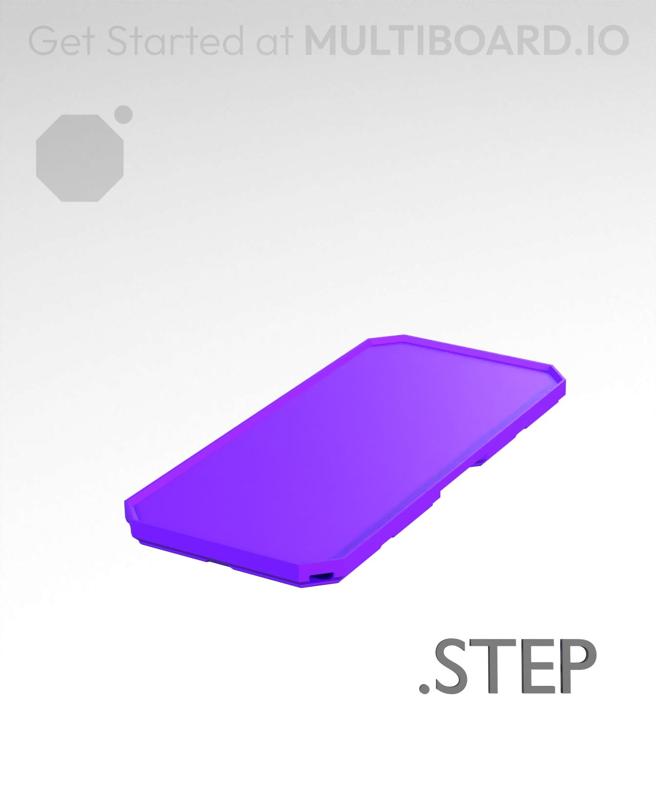 1x2x0·25 - Multibin Insert - STEP Remixing File