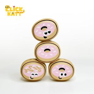 Donut - Clicker Fidget Toy Keychain