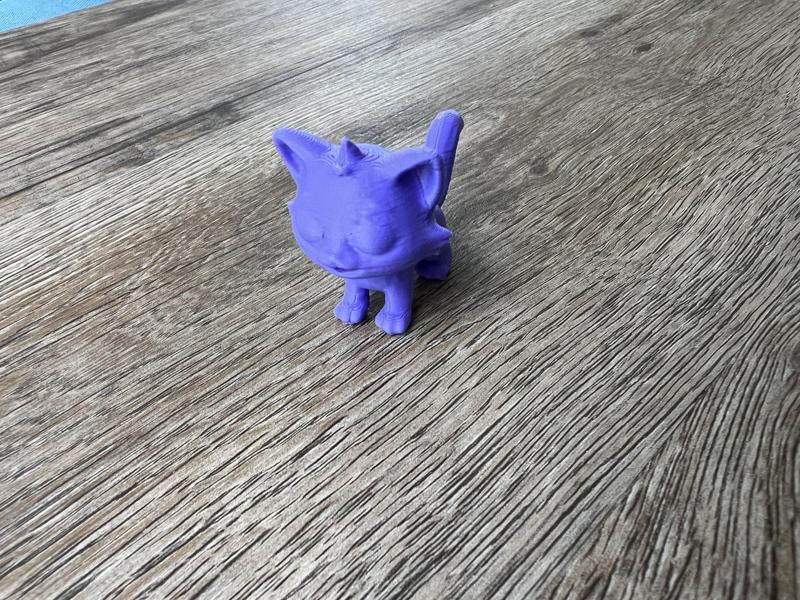 Cat (with tail in air)