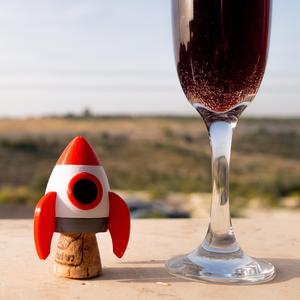 Champagne Cork Rocketship