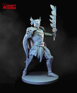 Dark Knigth - Moros Kael - D&D Mini