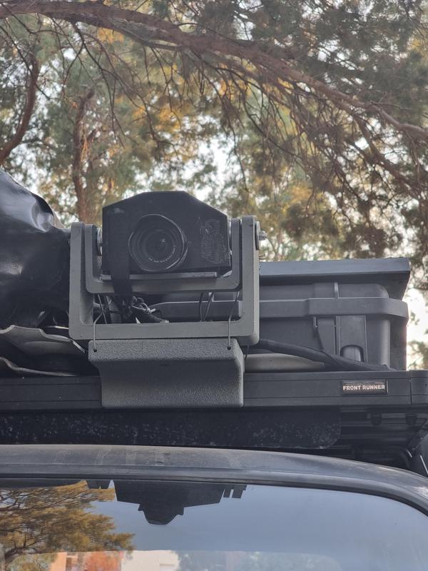 Roofrack DSLR mount for Panasonic GH2