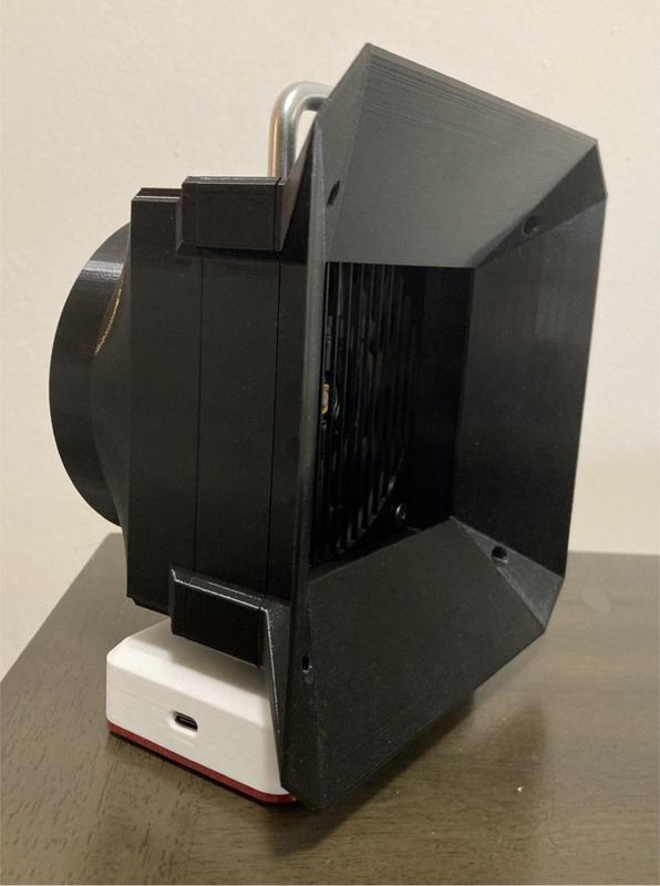 Mirrored Solder Fume Extractor w/ Dual Filters