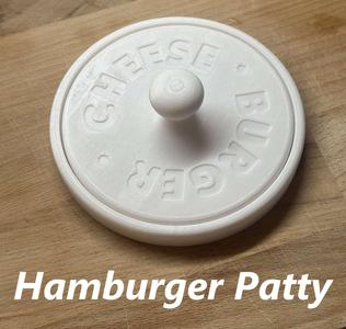 Hamburger Patty press