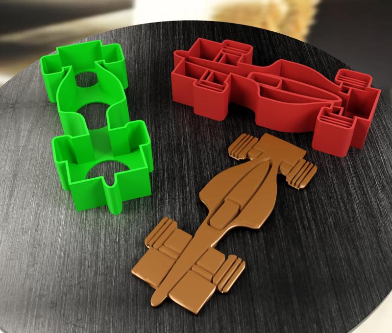 UPDATE! - Formula 1 Christmas Cookie Cutter