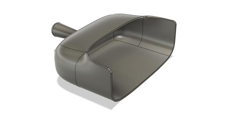 3D dustpan