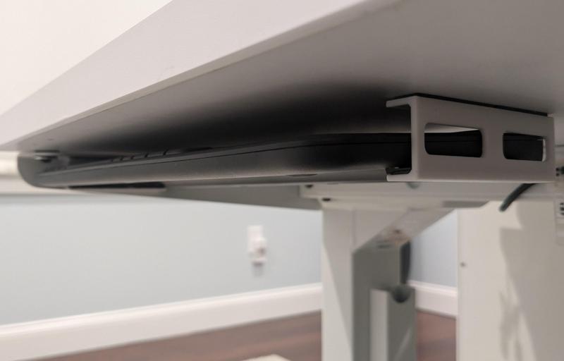 Just another under-desk keyboard mount, includes Fusion360 model