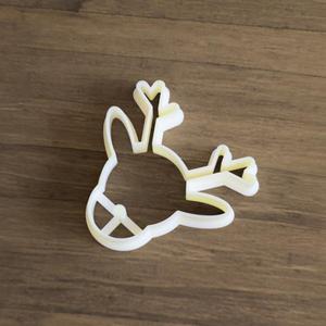 Rudolph cookie cutter