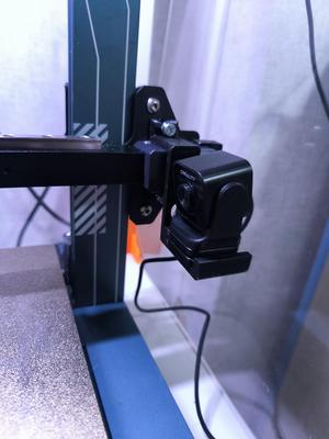 Creality Nebula webcam bracket for Elegoo Neptune 3 , 3pro, 4