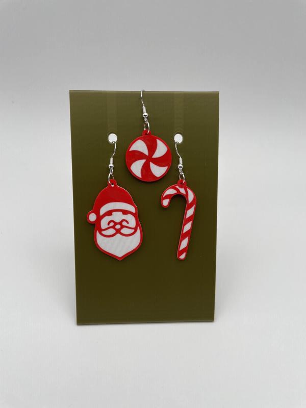 Christmas earrings collection 1