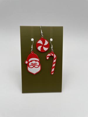 Christmas earrings collection 1