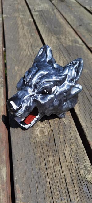 Wolf Head Dice Tower