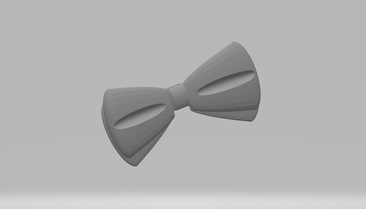 FHW: Bowtie bent blank hair tie edit
